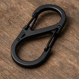 Multi Purpose S Shape Carabiner Clip for Dual Sided Attachment Outdoor Camping Hiking Gear Hook for Backpacking